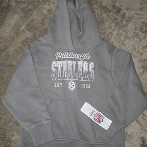 NFL Pittsburgh Steelers Charcoal Hoodie